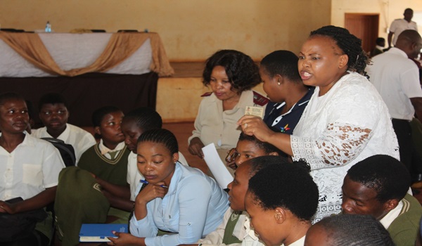 Teenage pregnancy awareness programme with school pupils