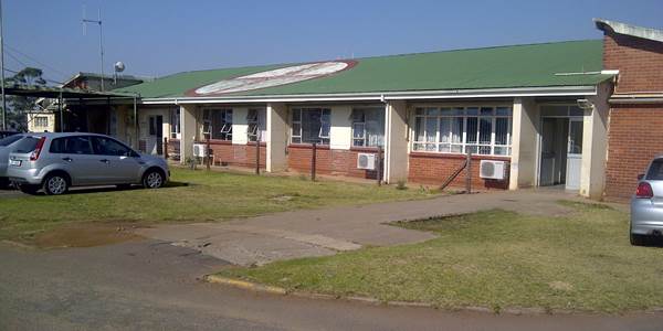 Front Side Of The Hospital 