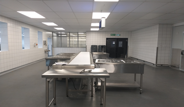 Catering Service Dept. Food Prep Area