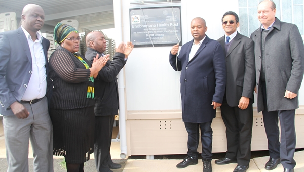 Official handover of Bhobhonono Health Post