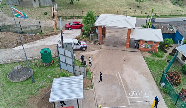 Main gate to Mseleni hospital